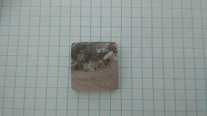 Моховый пейзажный агат 5