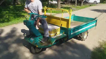 "Сделай сам" самоходная тележка Kubota